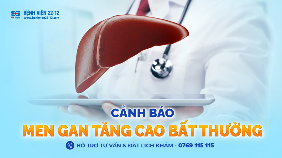 Cảnh báo men gan tăng cao bất thường