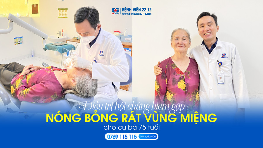 Bệnh viện 22-12 | Hội chứng nóng rát vùng miệng