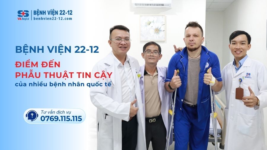 Khoa Ngoại Bệnh Viện 22-12 - Điểm Đến Phẫu Thuật Tin Cậy Của Nhiều Bệnh Nhân Quốc Tế