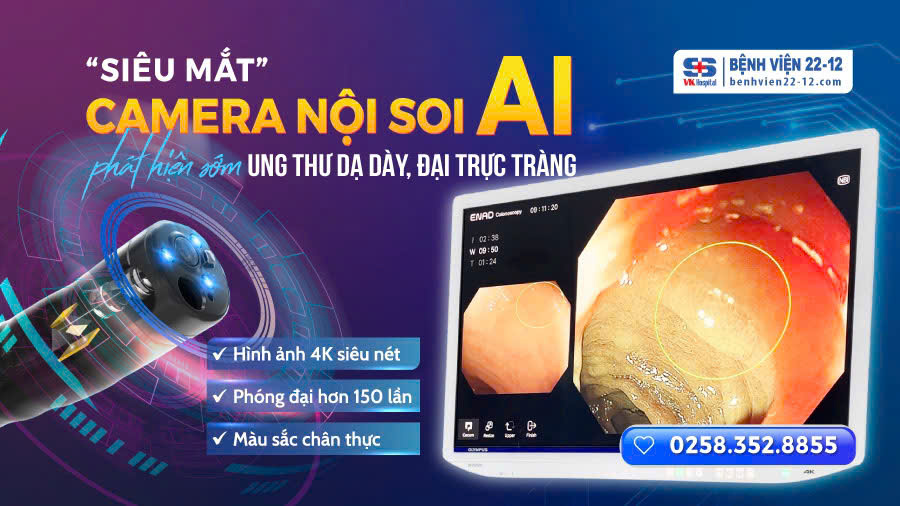 siêu mắt camera nội soi AI | Bệnh viện 22-12