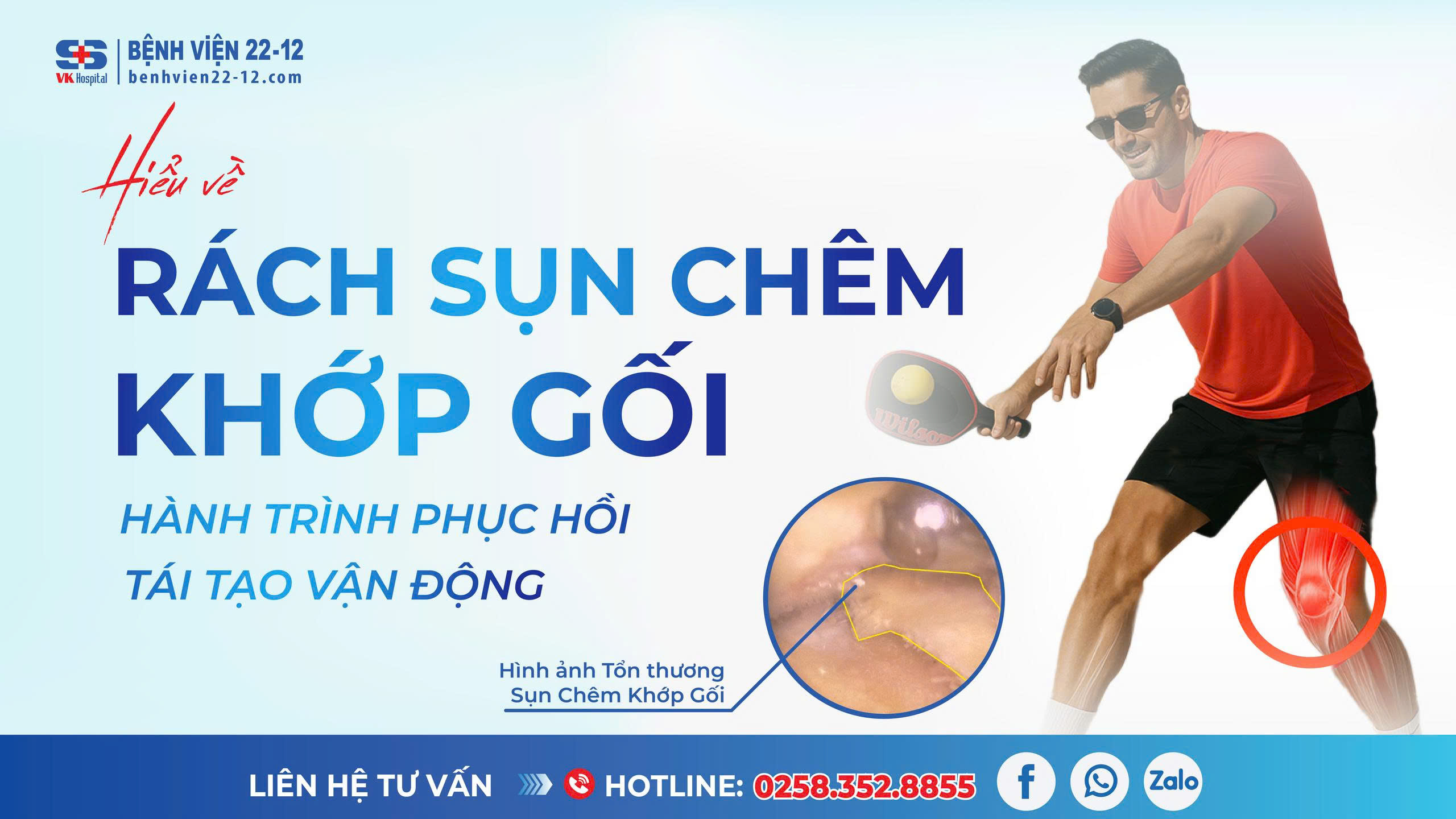 Bệnh viện 22-12 | Hiểu về rách sụn chêm khớp gối