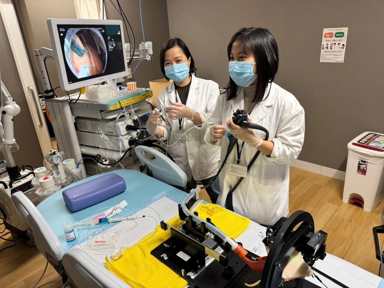 Bệnh viện 22-12 tham gia chương trình trao đổi - đào tạo kỹ thuật nội soi tiêu hóa chuyên sâu tại Nhật Bản