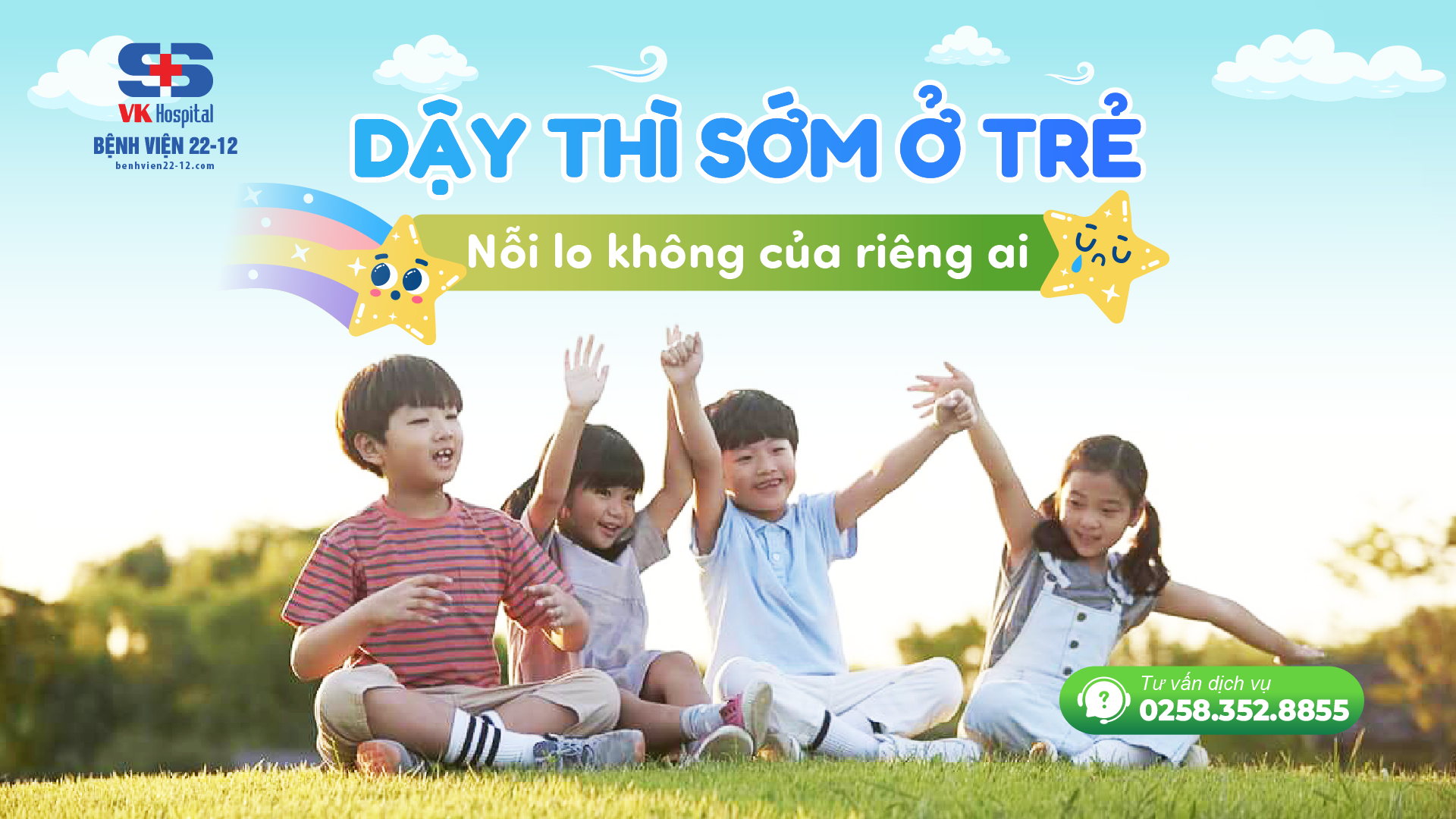 Bệnh viện 22-12 | Dậy thì sớm ở trẻ 