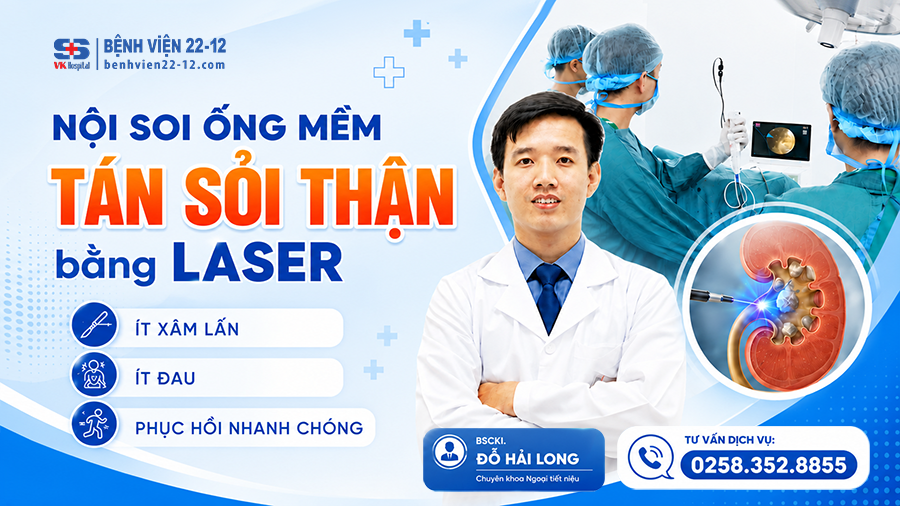 Bệnh viện 22-12 | Nội soi tán sỏi cùng BS Ngoại tiết niệu BSCKI. Đỗ Hải Long